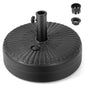 30KG Water and Sand Fillable Umbrella Stand with Built-in Handle