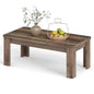 120 cm Farmhouse Coffee Table with Spacious Tabletop