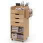 3 Drawers Mobile File Cabinet, Lateral Storage Chest