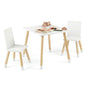 Kids Table and Chair Set, Children Activity Table with 2 Chairs