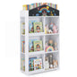 Kids Dollhouse Bookshelf with Chalkboard for Kids Room, Nursery, Playroom