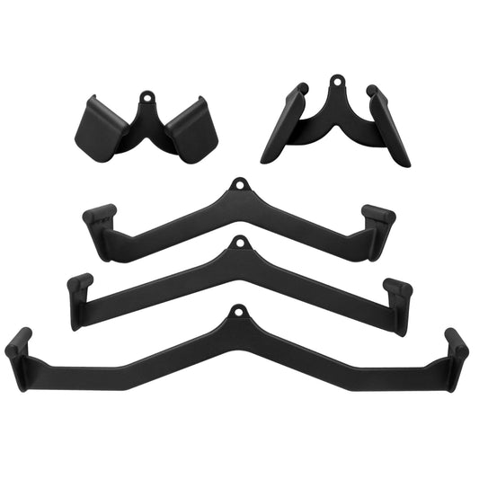 LAT Pulldown Attachment Set T-bar V-bar Pulley Cable Attachments