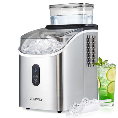 Ice Maker Countertop, 15kg/24H, 16Cubes/6 Mins, 13 Ice Thickness