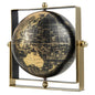 Giantex 25cm World Globe 720° Rotating Antique Earth Map with Square Frame Stand