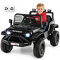 24V Kids Ride on Car with Remote Control, LED Lights, Horn