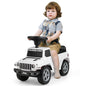 Licensed Jeep Ride On Push Car with Steering Wheel and Engine Sound for Ages 18-36 Months