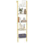 Tall Narrow Wall Bookshelf Open Display Rack