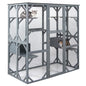 Large Outdoor Cat House, Walk-in Cats Enclosure