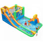 11-in-1 Inflatable Bounce House with Water Slides for Kids without Blower