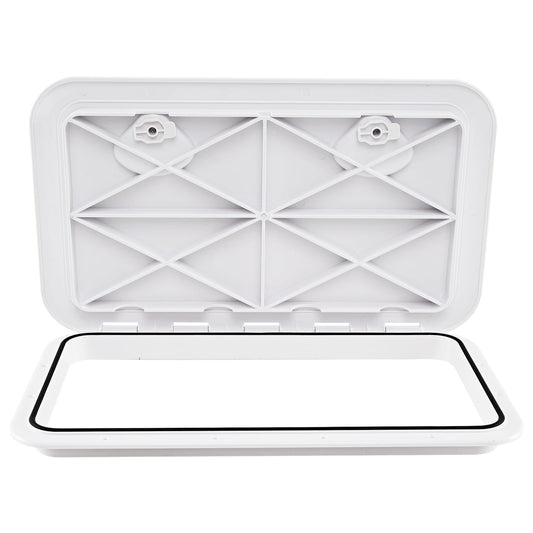 61 x 35CM Boat Hatch with 180° Lid Hinge and Non-Slip Surface