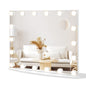 Vanity Mirror with Lights, Large Lighted Makeup Mirror with 18 LED Bulbs