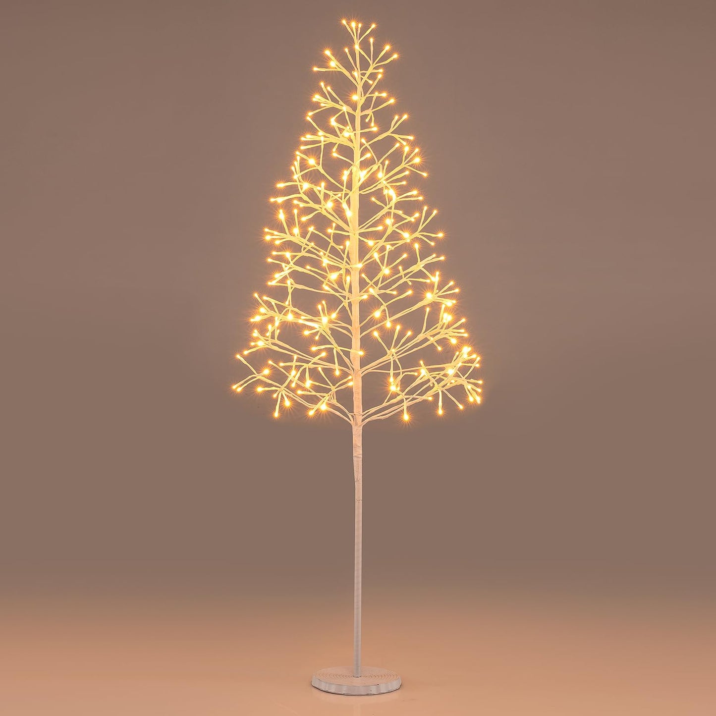 1.5/1.8m Lighted Birch Tree Twig Tree with 240 Warm White LED Lights