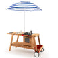 Outdoor Wooden Mud Kitchen for Kids Toddlers