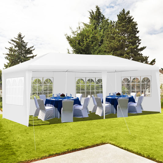 Garden Gazebo with Carry Bag and 4 Side Walls