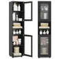 Tall Bathroom Cabinet, Freestanding Storage Cupboard