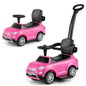 3 in 1 Ride on Push Car, Toddler Push Along Car with Handle