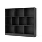 10-Cube Bookshelf Freestanding Storage Organizer with 2 Anti-Tipping Kits