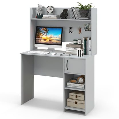 Computer Desk, Modern Writing Workstation PC Laptop Table