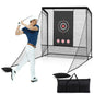 Golf Practice Hitting Net Golf Cage with Dual Side Barriers