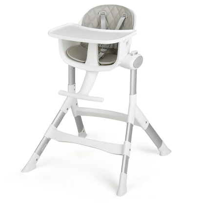 Infant High Chair with Removable Dishwasher Safe Tray