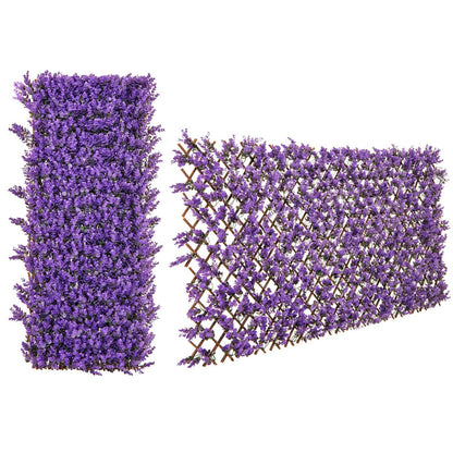 Decorative Fencing Panel with Real Willow Frame for Balcony Patio