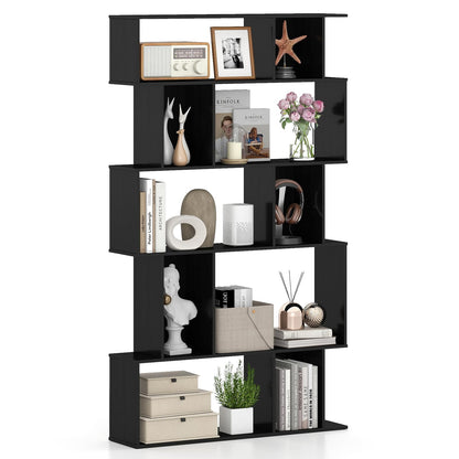 Home Office Industrial Decorative Bookshelf Display Stand Rack