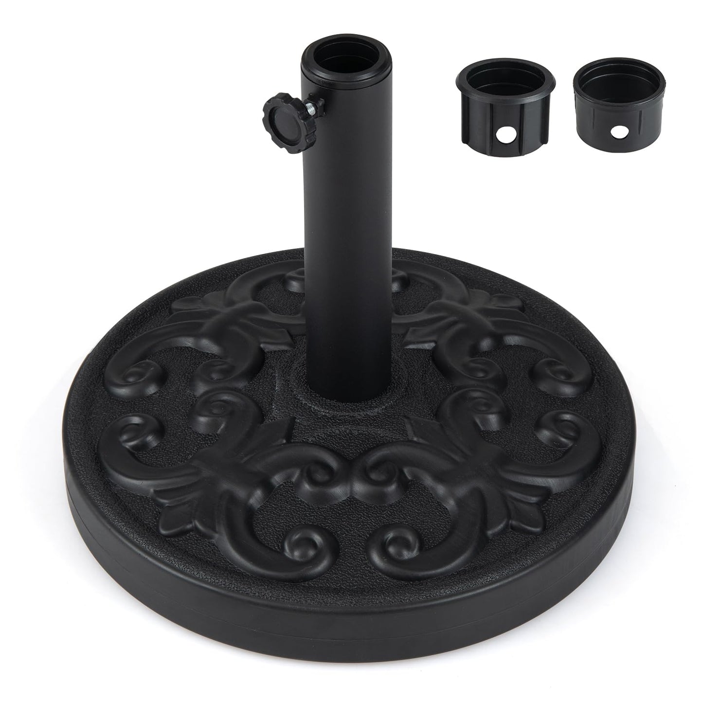 Round Parasol Base, 38mm Heavy Duty Umbrella Stand