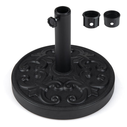 Round Parasol Base, 38mm Heavy Duty Umbrella Stand