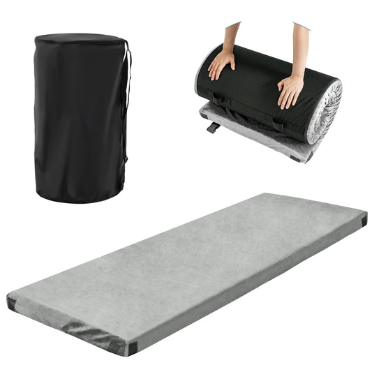 Waterproof Roll up Lightweight Memory Foam Camping Mattress with Carrying Bag