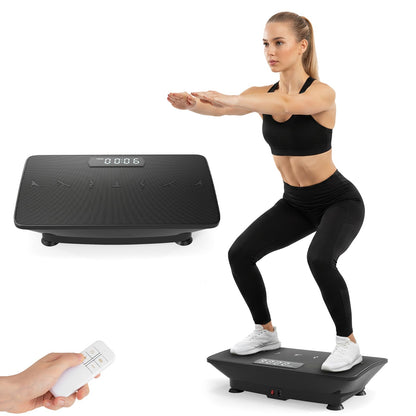 Vibration Plate Exercise Machine with Gravity Sensor for Home