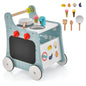 6 in 1 Wooden Baby Walker for 12 Months +