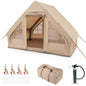 Waterproof 4-Season Blow-up Air Tent with Pump & 2 Doors