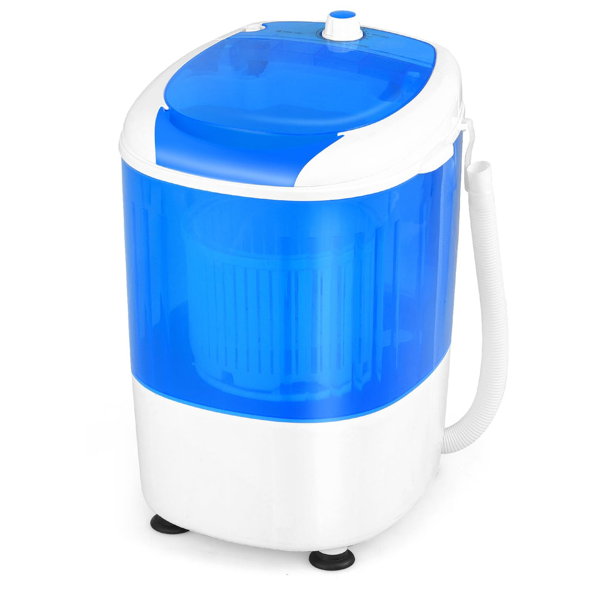 GiantexUK 2-in-1 Mini Washing Machine, Single Tub Washer and Spin Dryer