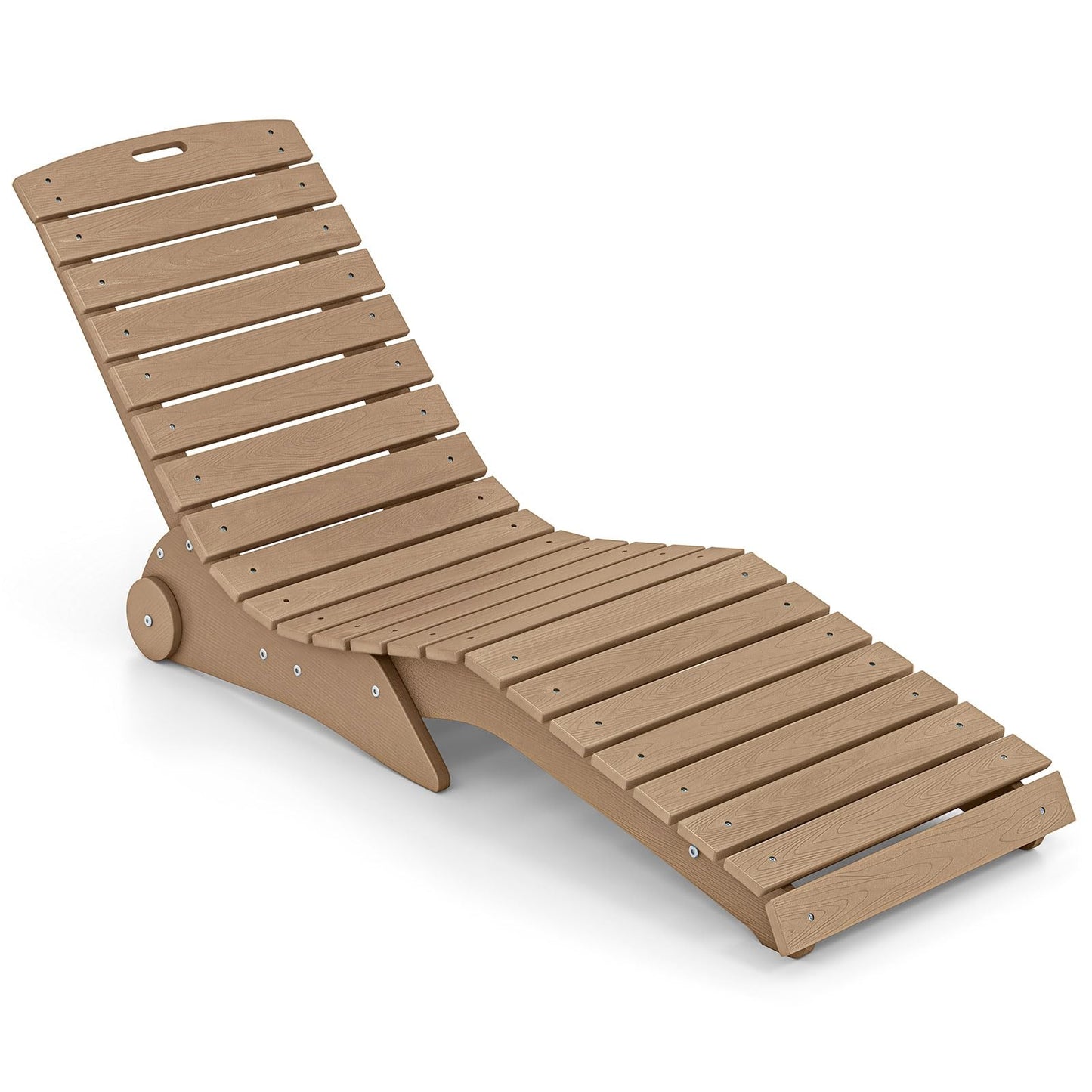 Ergonomic S Shape, up to 14.5-22cm of Water, Anti-Floating Outdoor Sunbed Tanning Seat