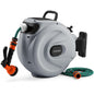 GiantexUK Wall Retractable Hose Reel, Air Compressor Reel Watering Tool with Auto Rewind