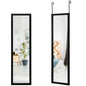 Full Length Over the Door Mirror with Hanging Hooks for Bedroom