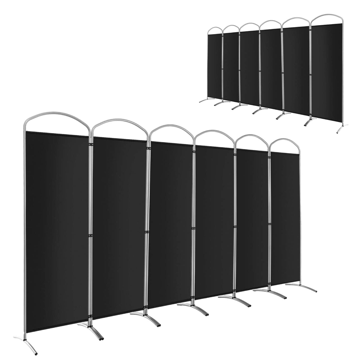 6 Panel Room Divider Freestanding and Folding Design for Home Office