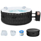 4-6 Person 108 Bubble Jets Outdoor Inflatable Hot Tubs with Headrest