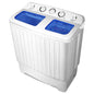 GiantexUK 8KG Compact Washing Machine and Spin Dryer Combo with Timer Control