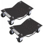 GiantexUK 24 Pack Tire Wheel Dollies, 1360/2720KG Heavy Duty Car Tire Skates Positioning Trolley with Wheels