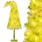 Whimsical Christmas Tree with Branch Tips and Warm White LED Lights