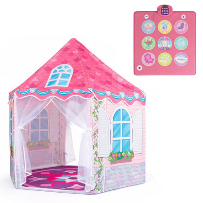 Kids Play Tent, Indoor Large Playhouse (with Dance Mat)