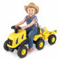 Kids Ride on Tractor with Detachable Trailer