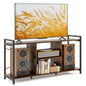 Giantex  TV Stand Cabinet for 55 Inch TVs 120cm Industrial TV Unit Media Entertainment Center