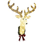 32"/81 cm Lighted Christmas Wall Decor Reindeer Head