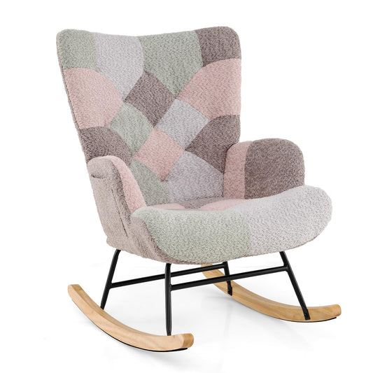 Relax Rocking Chair for Nursery Living Room Bedroom