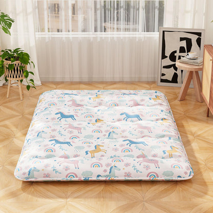 Japanese Floor Mattress with Washable Cover and Carry Bag