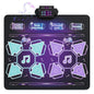 Kids Dance Mat, Electronic Play Mat with 4 Game Modes, 3 LED Speeds
