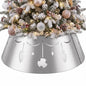 70cm Silver Metal Christmas Tree Collar