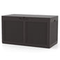 380L Resin Deck Box with Lockable Lid and Wheels